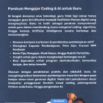 Serunya Belajar Coding dan Artificial Intelligence (Panduan Guru)